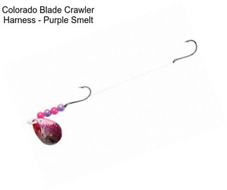 Colorado Blade Crawler Harness - Purple Smelt