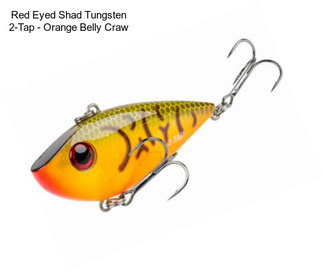 Red Eyed Shad Tungsten 2-Tap - Orange Belly Craw