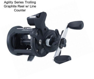 Agility Series Trolling Graphite Reel w/ Line Counter