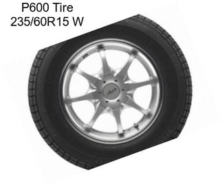 P600 Tire 235/60R15 W