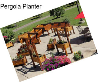 Pergola Planter