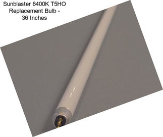 Sunblaster 6400K T5HO Replacement Bulb - 36 Inches