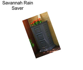 Savannah Rain Saver