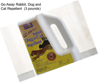 Go Away Rabbit, Dog and Cat Repellent  (3 pounds)