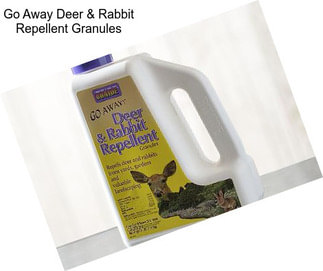 Go Away Deer & Rabbit Repellent Granules