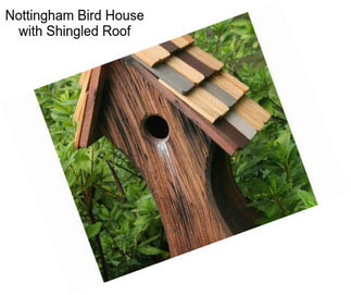 Nottingham Bird House with Shingled Roof