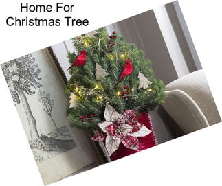 Home For Christmas Tree