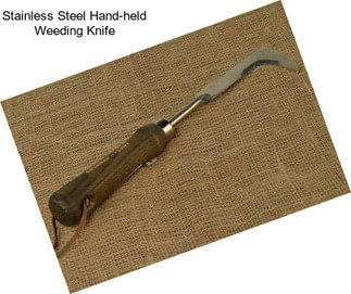 Stainless Steel Hand-held Weeding Knife