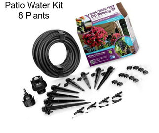 Patio Water Kit 8 Plants