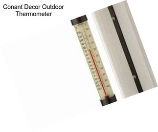 Conant Decor Outdoor Thermometer