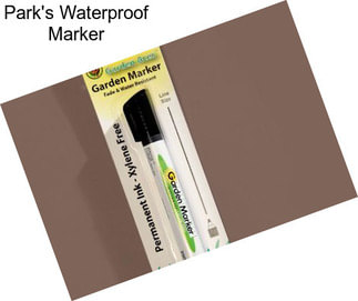 Park\'s Waterproof Marker