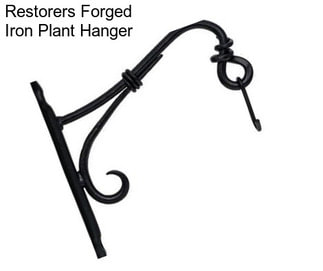 Restorers Forged Iron Plant Hanger