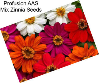 Profusion AAS Mix Zinnia Seeds