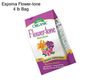 Espoma Flower-tone 4 lb Bag