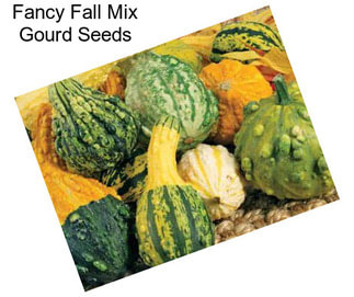 Fancy Fall Mix Gourd Seeds
