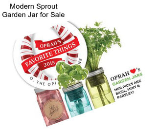 Modern Sprout Garden Jar for Sale