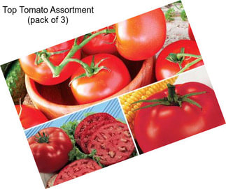 Top Tomato Assortment (pack of 3)