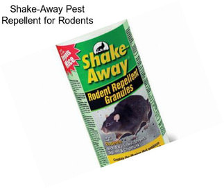Shake-Away Pest Repellent for Rodents