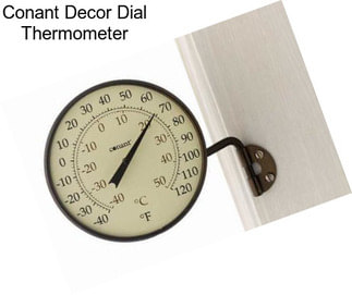 Conant Decor Dial Thermometer