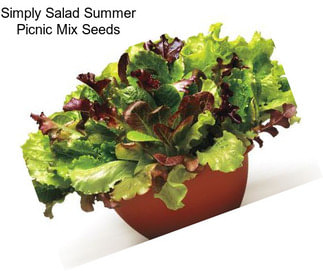 Simply Salad Summer Picnic Mix Seeds