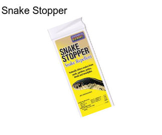 Snake Stopper