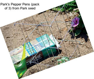 Park\'s Pepper Pens (pack of 3) from Park seed