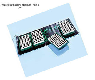 Waterproof Seedling Heat Mat - 48in x 20in