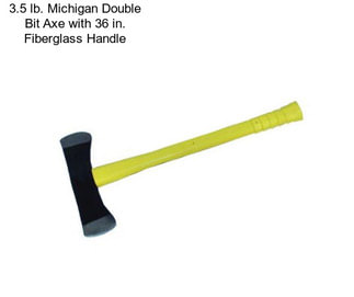 3.5 lb. Michigan Double Bit Axe with 36 in. Fiberglass Handle