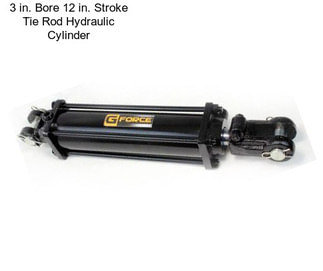 3 in. Bore 12 in. Stroke Tie Rod Hydraulic Cylinder