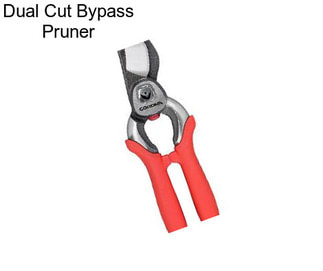 Dual Cut Bypass Pruner