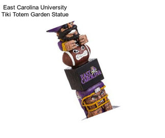 East Carolina University Tiki Totem Garden Statue