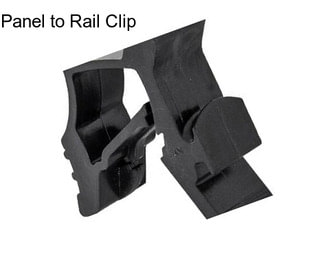 Panel to Rail Clip