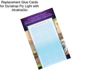 Replacement Glue Cards for Dynatrap Fly Light with AtraktaGlo