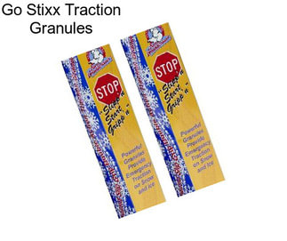 Go Stixx Traction Granules