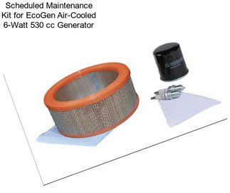 Scheduled Maintenance Kit for EcoGen Air-Cooled 6-Watt 530 cc Generator