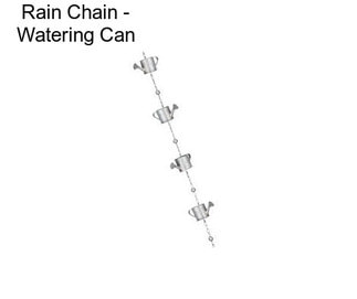 Rain Chain - Watering Can