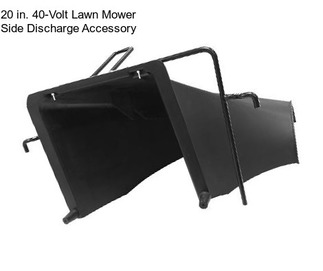 20 in. 40-Volt Lawn Mower Side Discharge Accessory