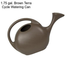 1.75 gal. Brown Terra Cycle Watering Can