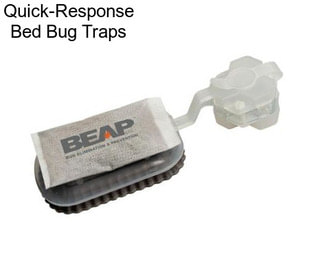 Quick-Response Bed Bug Traps