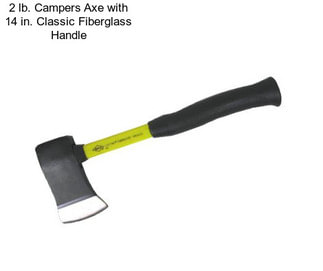 2 lb. Campers Axe with 14 in. Classic Fiberglass Handle