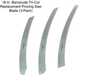 16 in. Barracuda Tri-Cut Replacement Pruning Saw Blade (3-Pack)