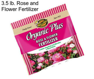 3.5 lb. Rose and Flower Fertilizer