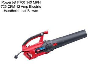 PowerJet F700 140 MPH 725 CFM 12 Amp Electric Handheld Leaf Blower