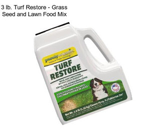 3 lb. Turf Restore - Grass Seed and Lawn Food Mix
