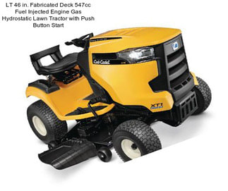 LT 46 in. Fabricated Deck 547cc Fuel Injected Engine Gas Hydrostatic Lawn Tractor with Push Button Start