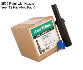 3500 Rotor with Nozzle Tree (12 Pack-Pro Pack)