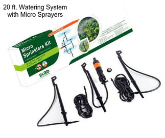 20 ft. Watering System with Micro Sprayers