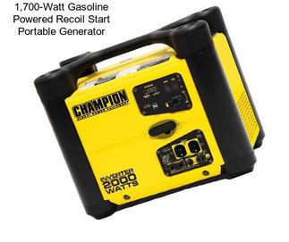 1,700-Watt Gasoline Powered Recoil Start Portable Generator