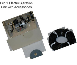 Pro 1 Electric Aeration Unit with Accessories