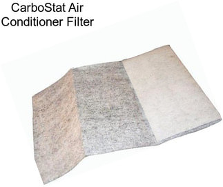 CarboStat Air Conditioner Filter